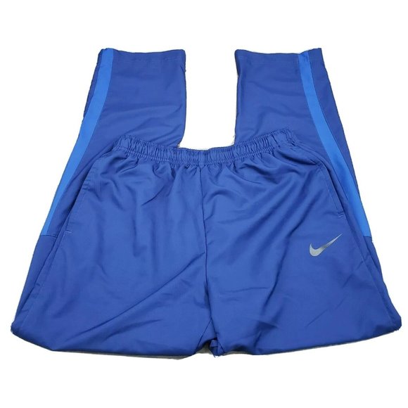 Nike Other - Nike Men's XXL TALL Dry Blue Woven Track Pants